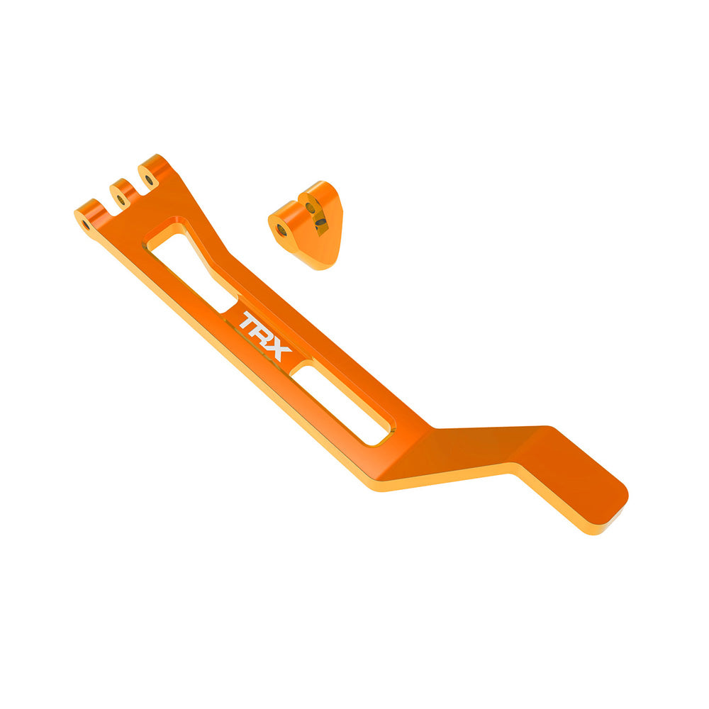 TRAXXAS ORANGE ALUMINUM BATTERY HOLD-DOWN STRAP W/ POST