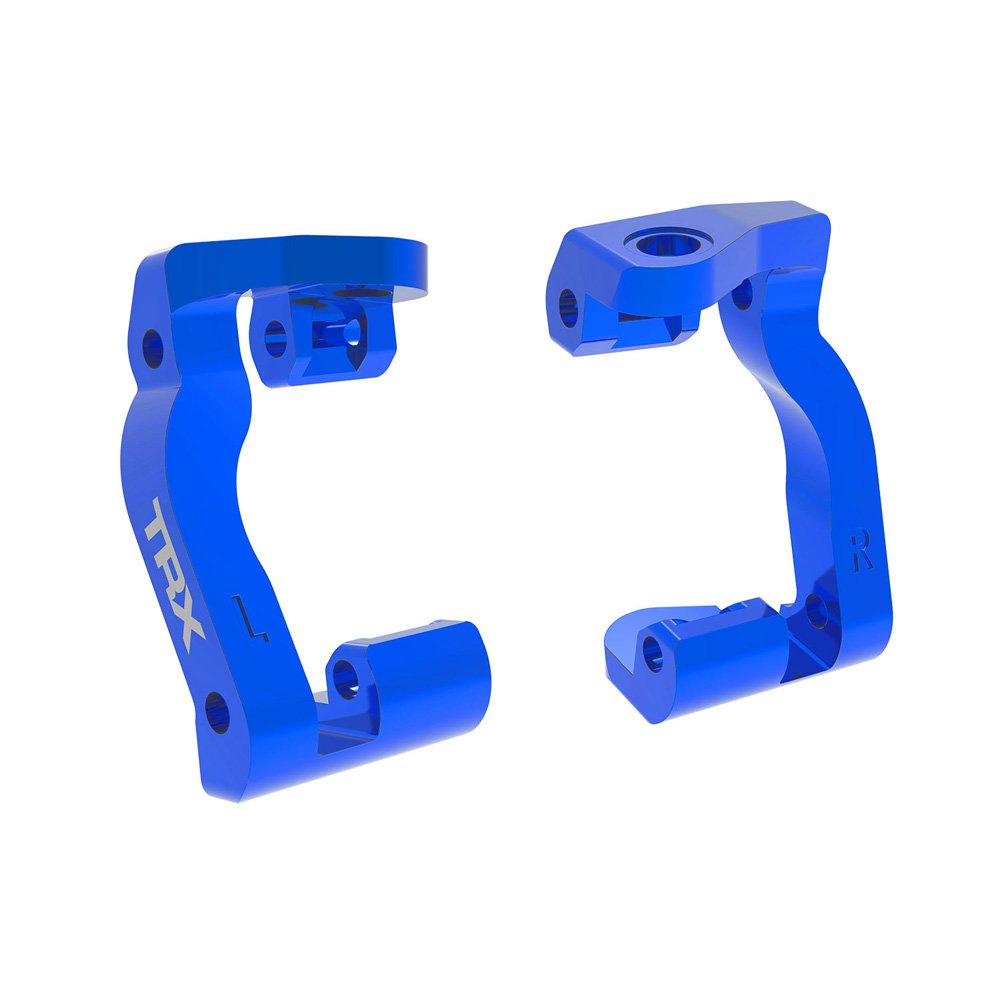 TRAXXAS BLUE ALUMINUM CASTER BLOCKS (L&R)
