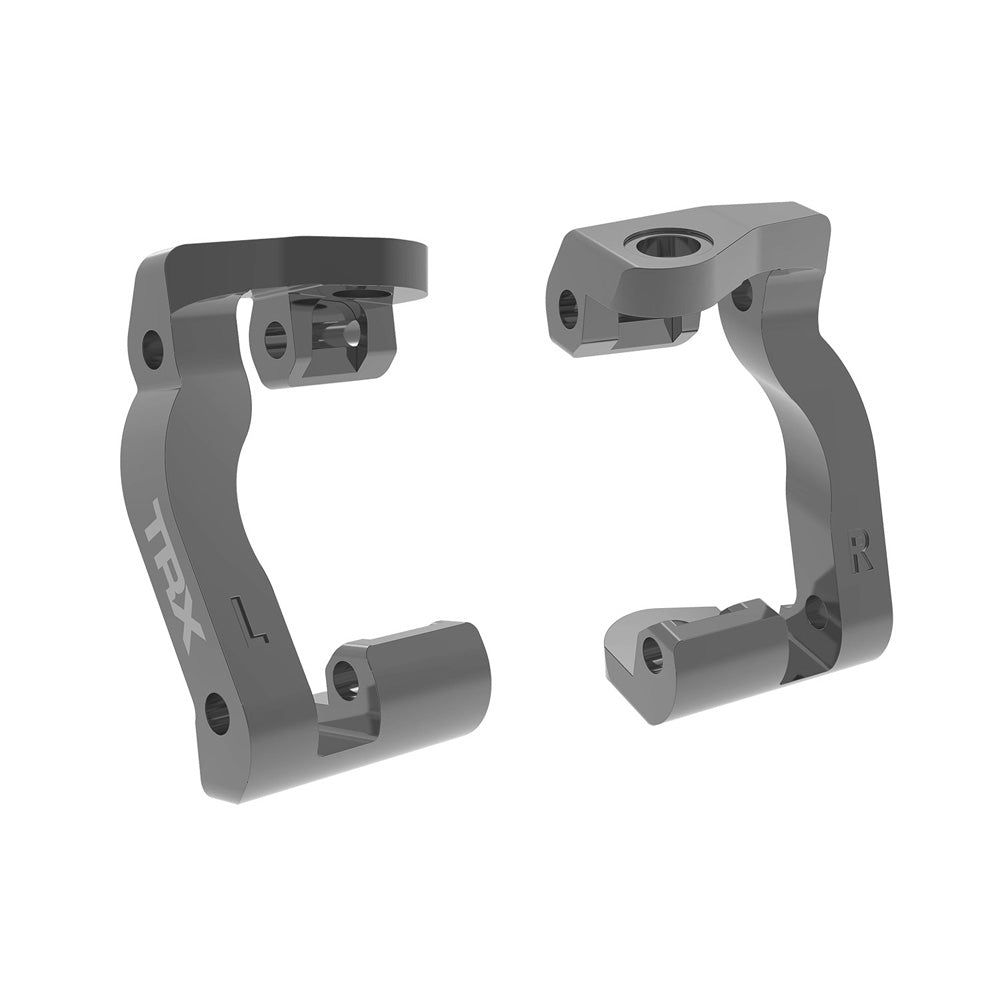 TRAXXAS GRAY ALUMINUM CASTER BLOCKS (L&R)