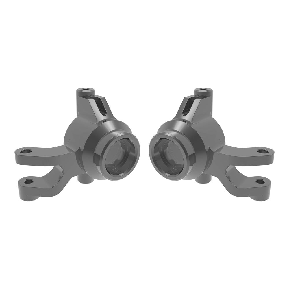 TRAXXAS GRAY ALUMINUM STEERING BLOCKS (L&R)