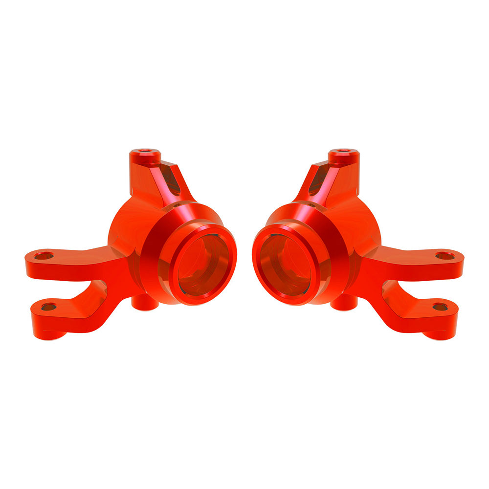 TRAXXAS RED ALUMINUM STEERING BLOCKS (L&R)