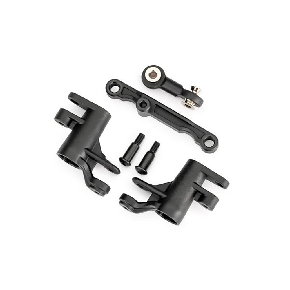 TRAXXAS ORANGE ALUMINUM BELLCRANK ASSEMBLY WITH DRAG LINK