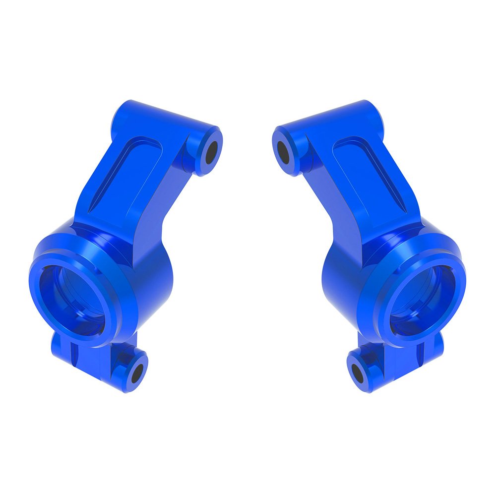 TRAXXAS BLUE ALUMINUM STUB AXLE CARRIERS (L&R)