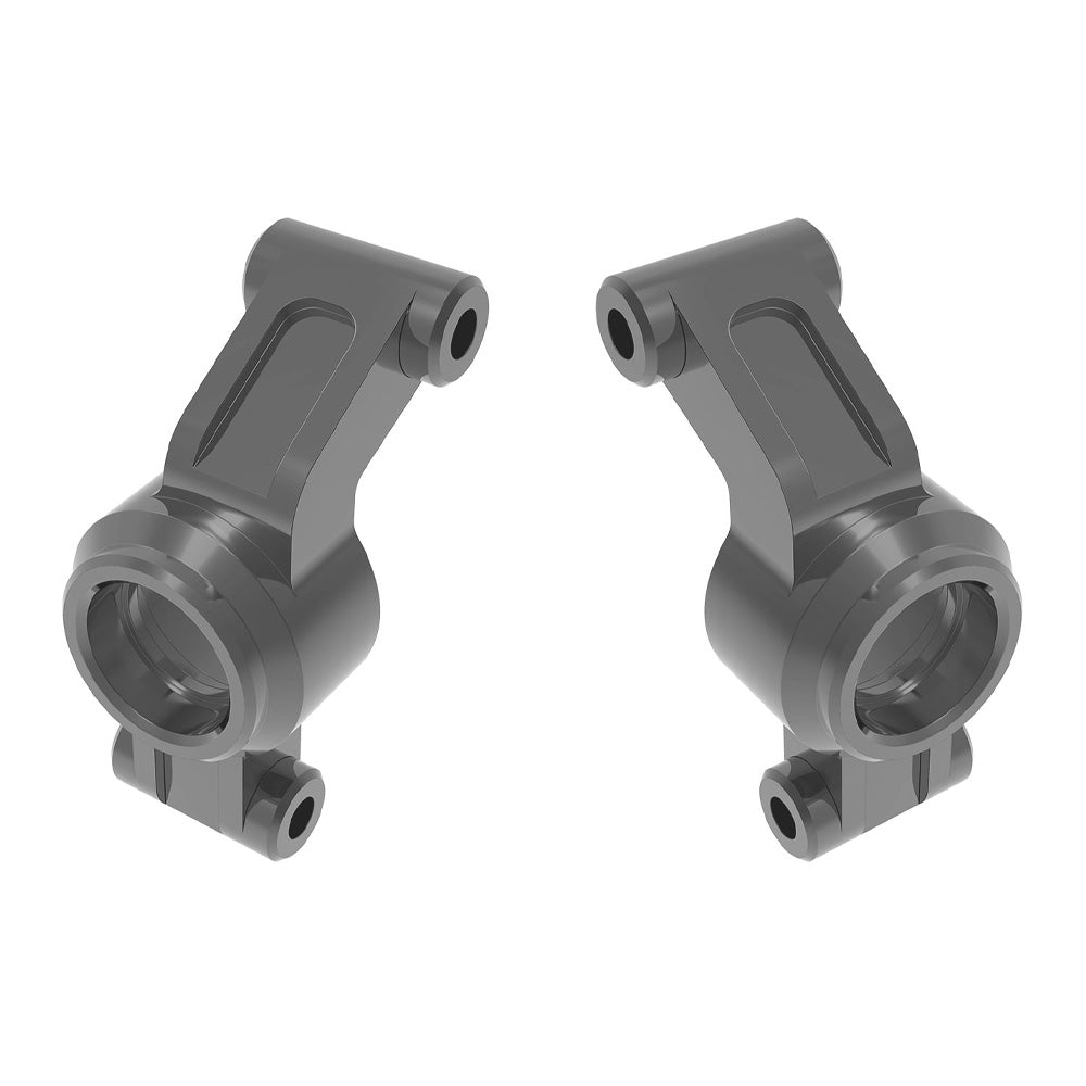 TRAXXAS GRAY ALUMINUM STUB AXLE CARRIERS (L&R)