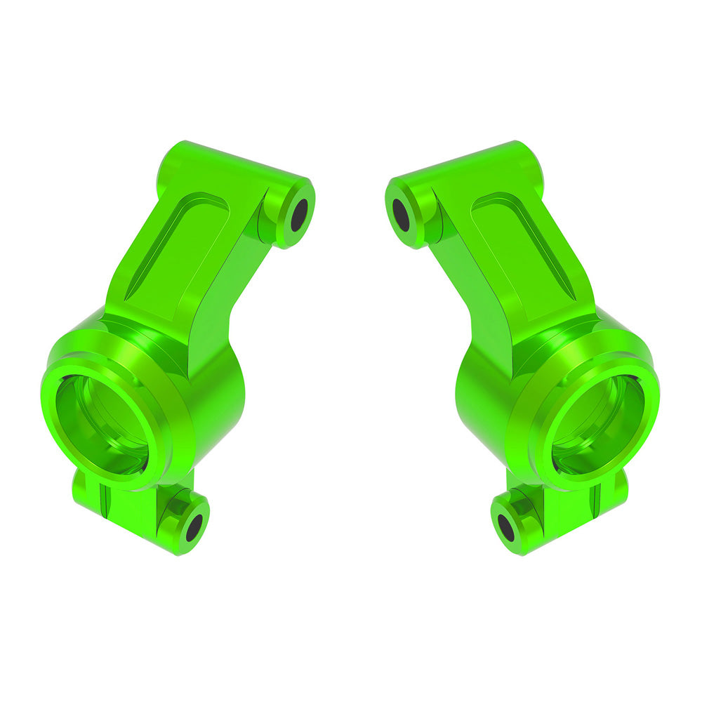 TRAXXAS GREEN ALUMINUM STUB AXLE CARRIERS (L&R)