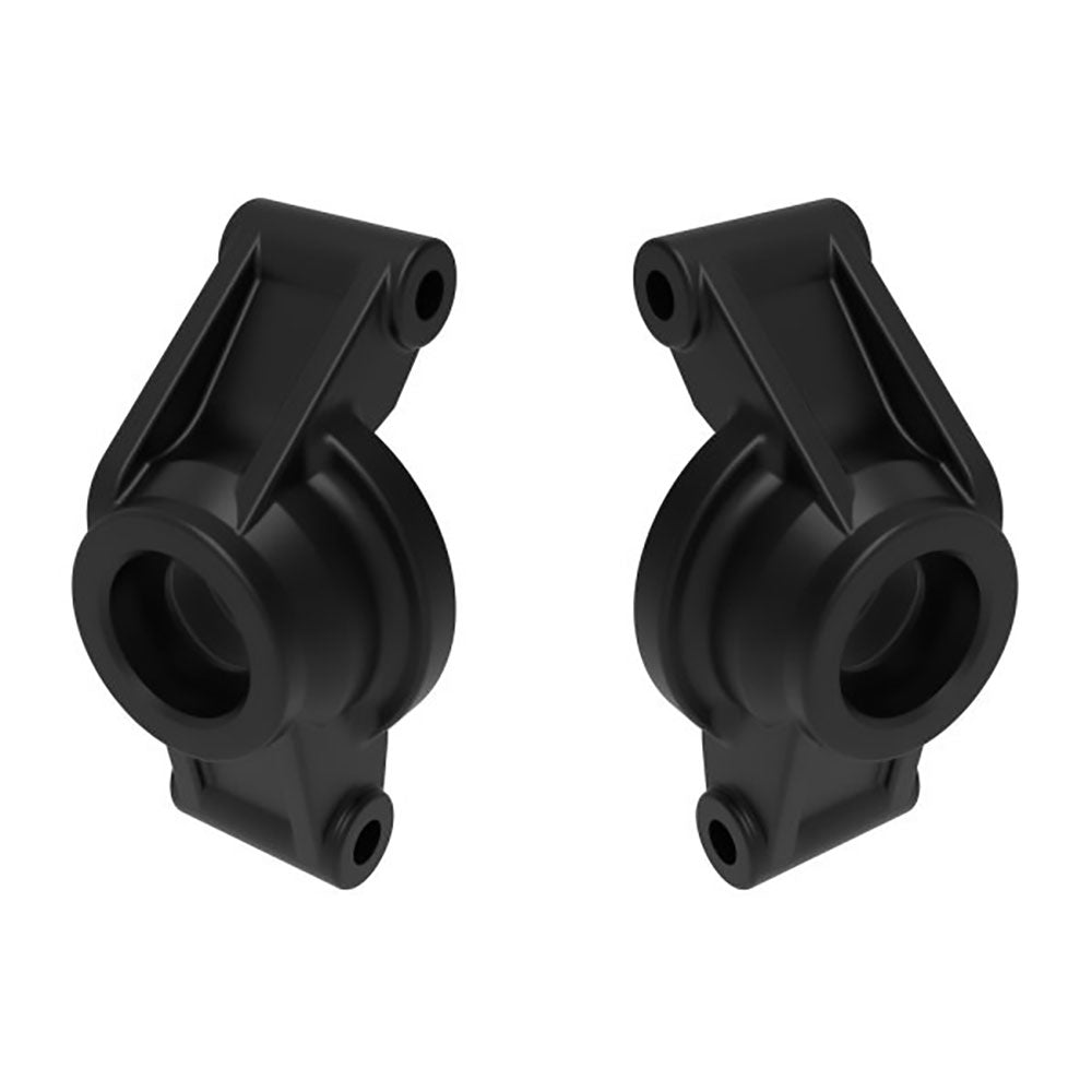 TRAXXAS STUB AXLE CARRIERS REAR BLK