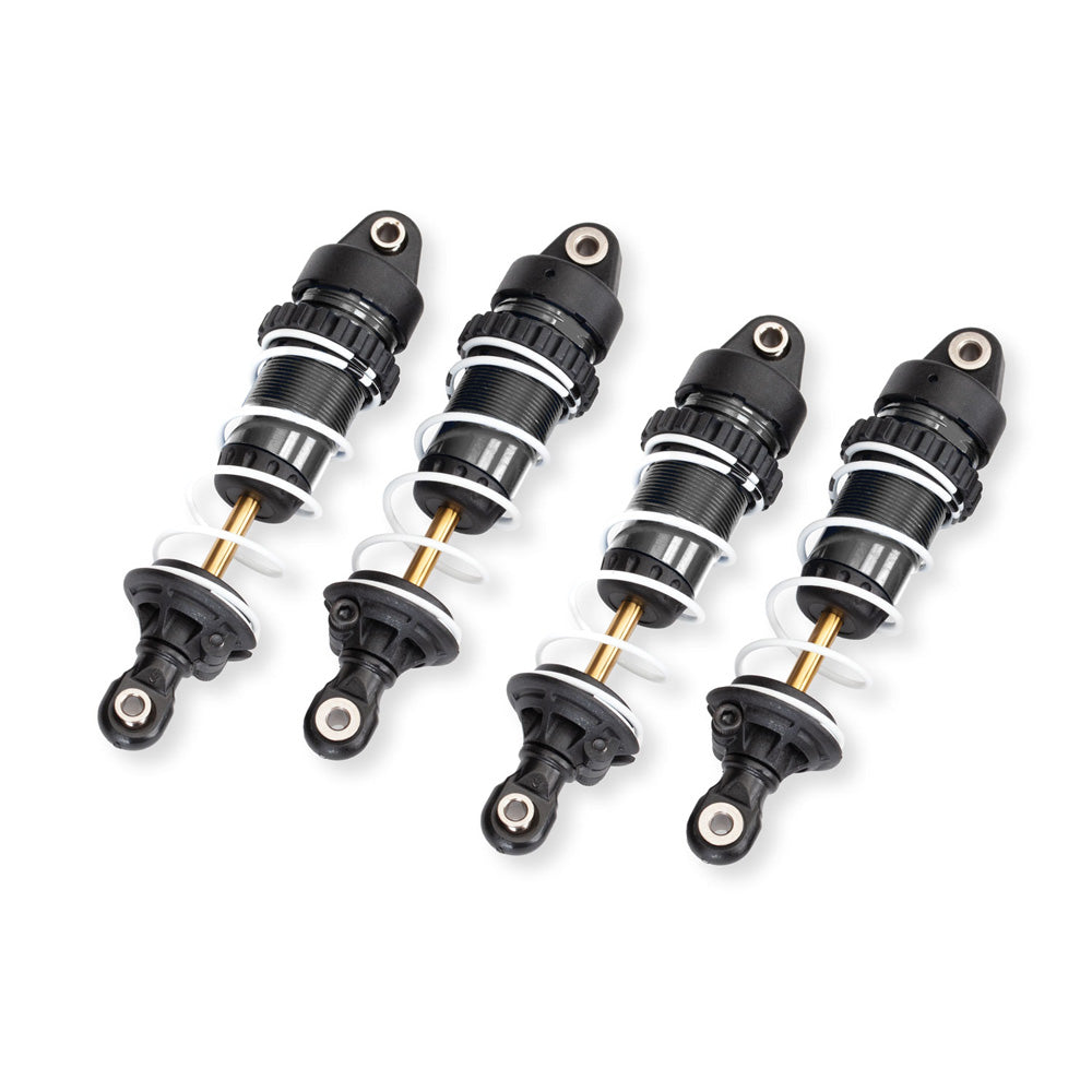TRAXXAS PTFE ALUMINUM MINI GTR LONG SHOCKS & SPRINGS (4)