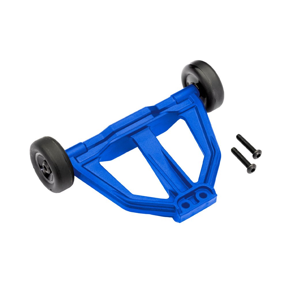 TRAXXAS WHEELIE BAR ASSEMBLED BLUE