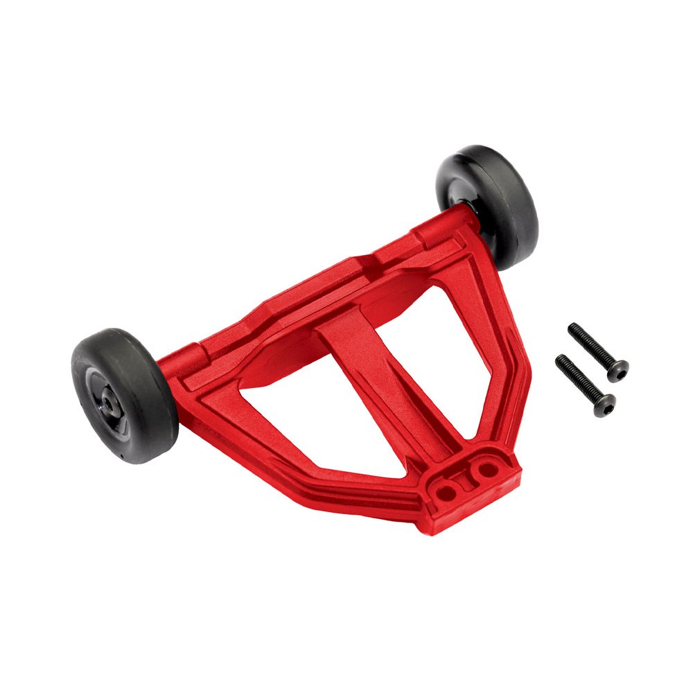 TRAXXAS WHEELIE BAR ASSEMBLED RED
