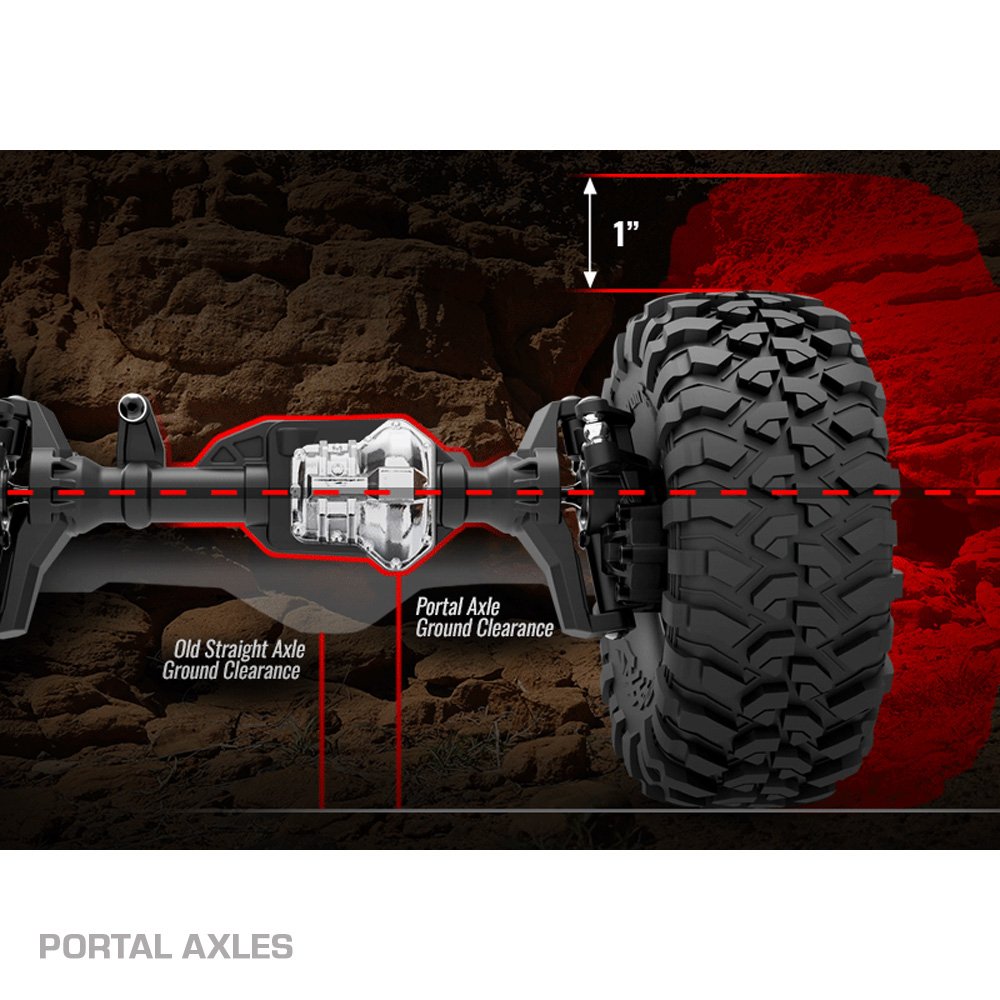 TRAXXAS TRX-4 NISSAN PATHFINDER - RED