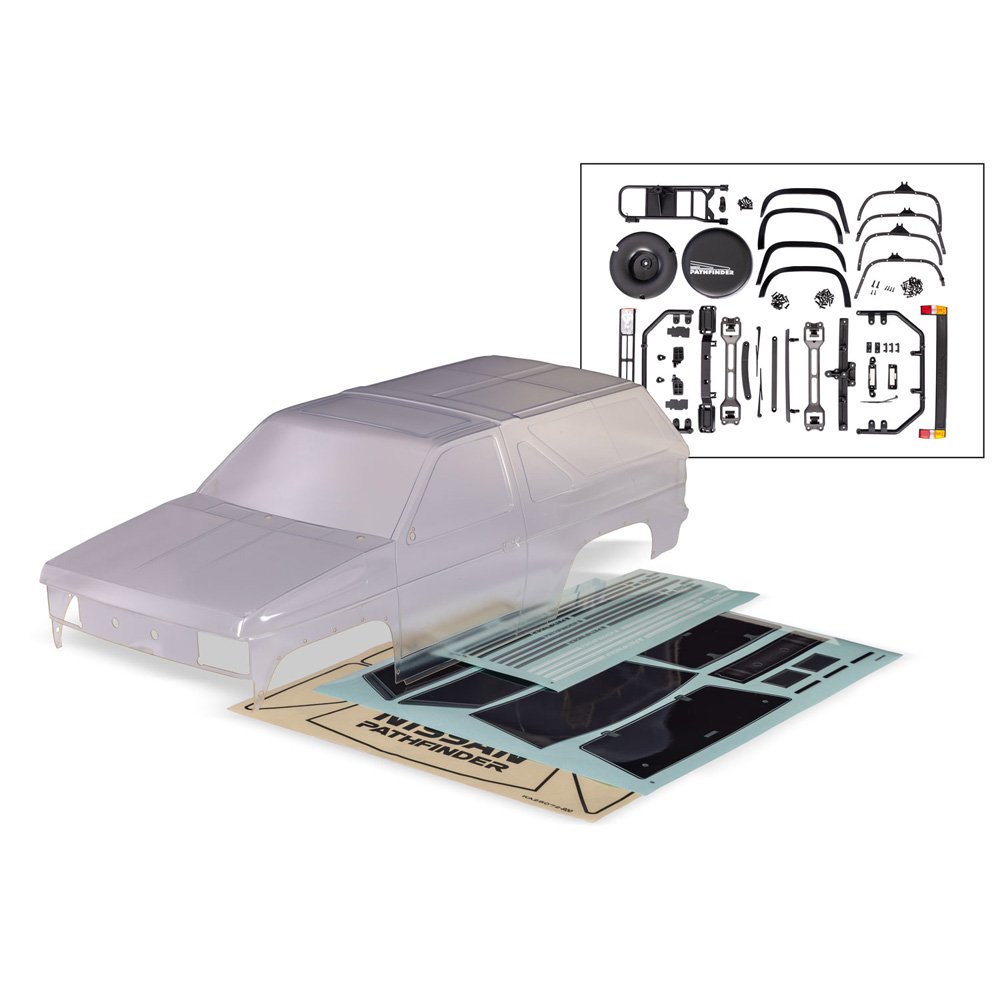 TRAXXAS TRX-4 NISSAN PATHFINDER BODY - CLEAR