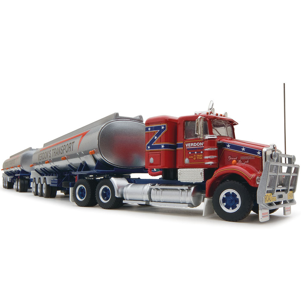 HIGHWAY REPLICAS 1/64 TANKER ROAD TRAIN - VERDON'S
