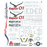 ITALERI 1/72 F-22 RAPTOR
