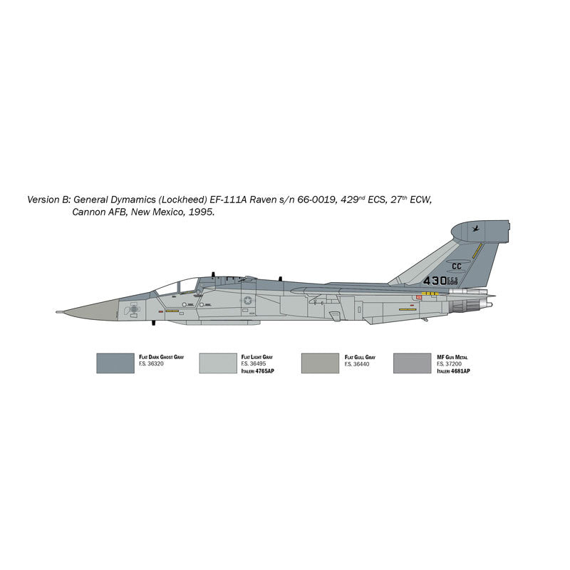 ITALERI 1/72 EF-111 A RAVEN