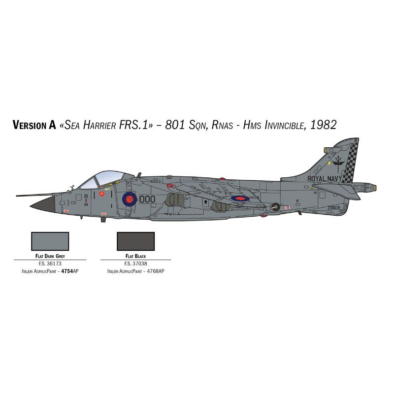 ITALERI 1/72 HARRIER FRS.1
