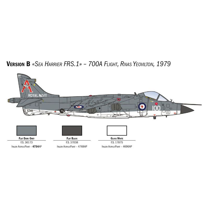 ITALERI 1/72 HARRIER FRS.1