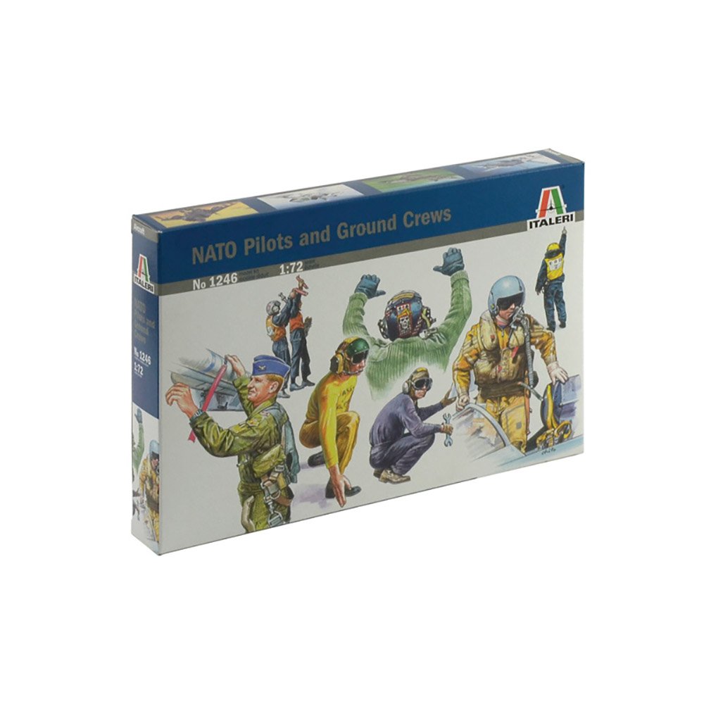 ITALERI 1/72 NATO PILOTS AND GROUND CREW