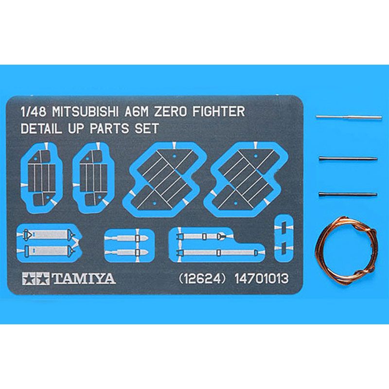 TAMIYA 1/48 A6M ZERO DETAIL UP PARTS SET