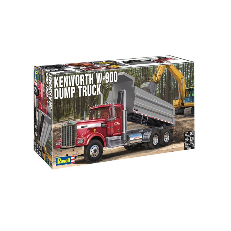 REVELL 1/25 KENWORTH W-900 DUMP TRUCK