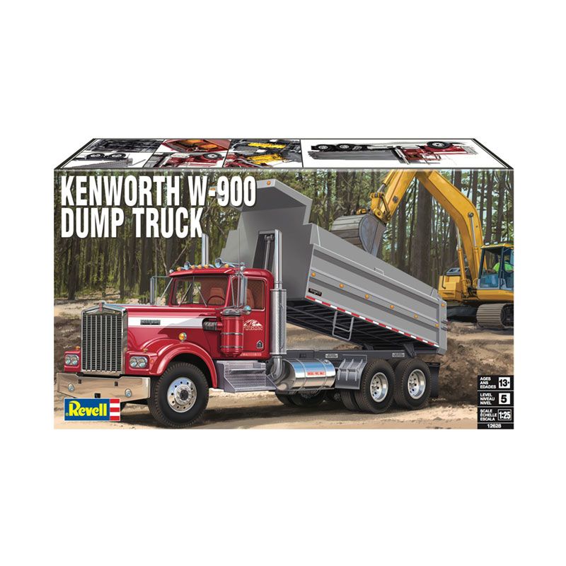 REVELL 1/25 KENWORTH W-900 DUMP TRUCK