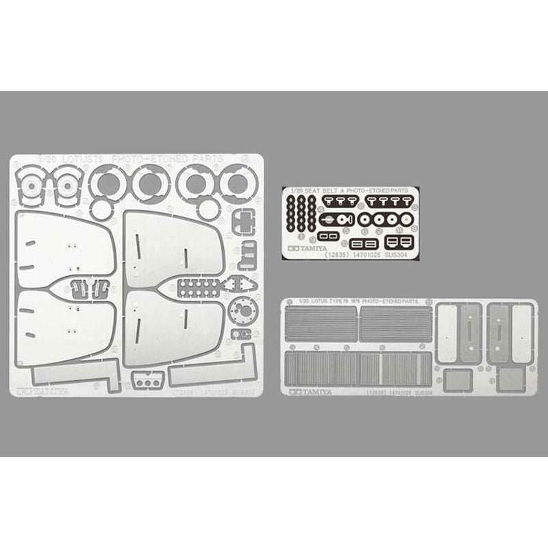 TAMIYA 1/20 LOTUS 79 1979 PHOTO EDGED PARTS