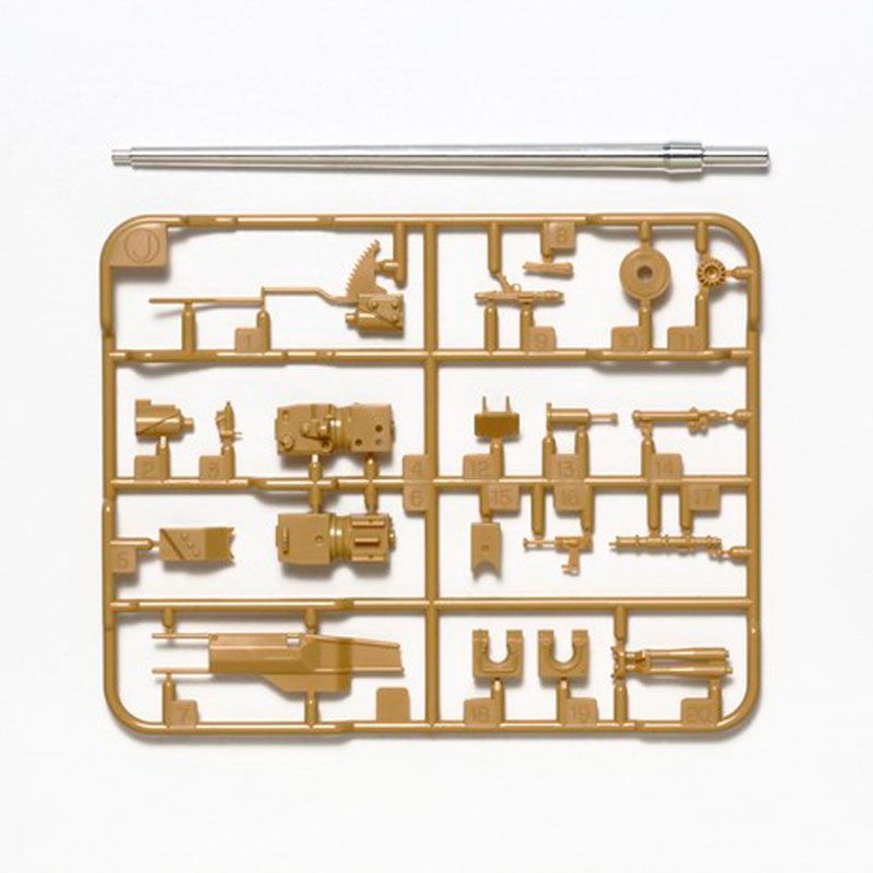 TAMIYA 1/35 GERMAN PANTHER AUSF.D METAL GUN BARREL SET