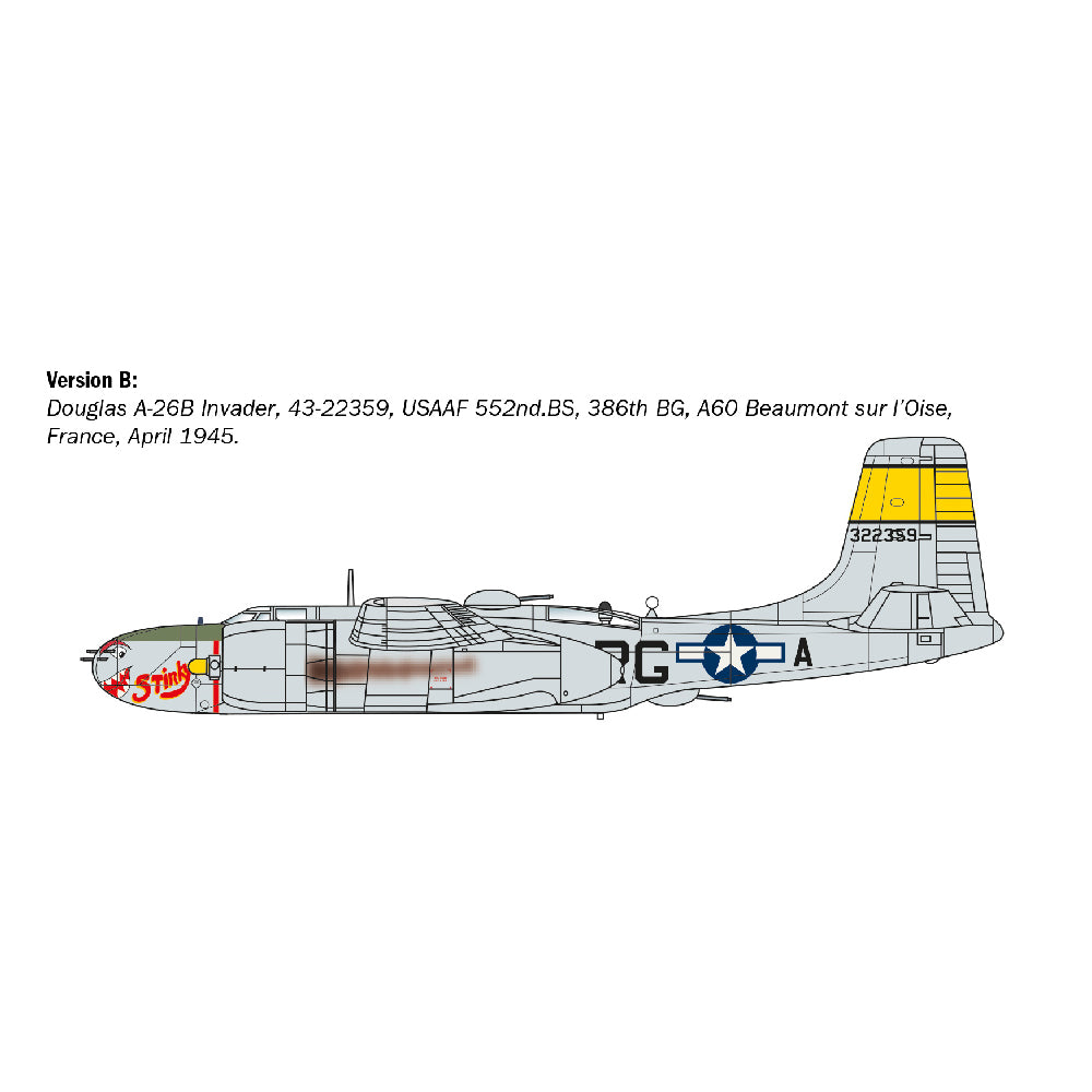 ITALERI 1/72 A-26 A/B INVADER