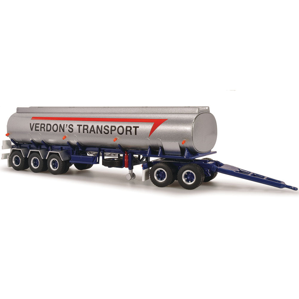 HIGHWAY REPLICAS 1/64 TANKER TRAILER & DOLLY - VERDON'S