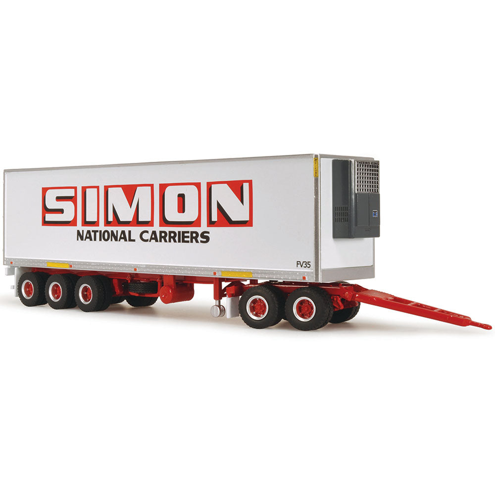 HIGHWAY REPLICAS 1/64 FREIGHT TRAILER - SIMON NATIONAL CARRIERS