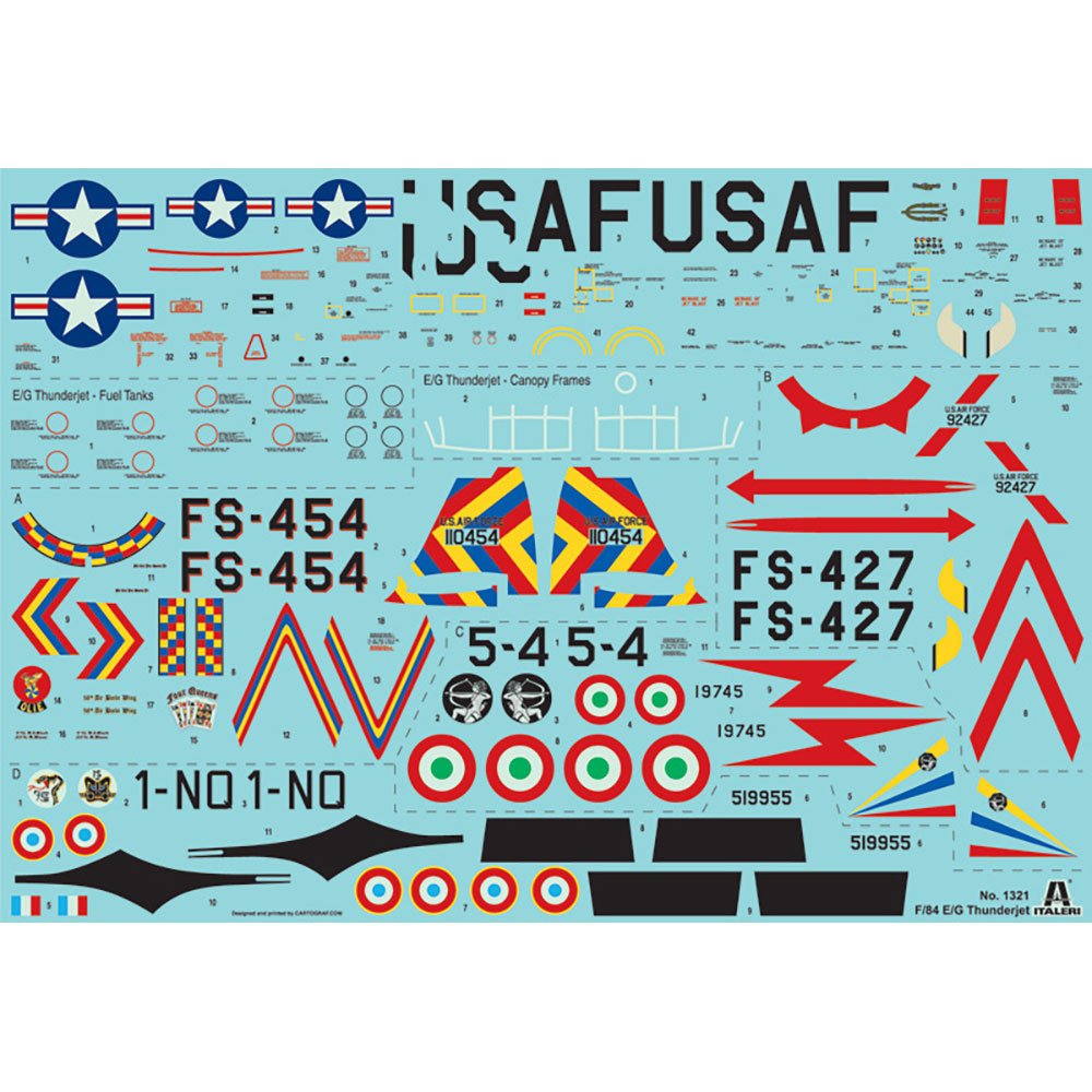 ITALERI 1/72 F-84G THUNDERJET