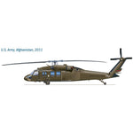 ITALERI 1/72 UH-60/MH-60  BLACK HAWK "NIGHT RAID" WITH AUS. DECALS