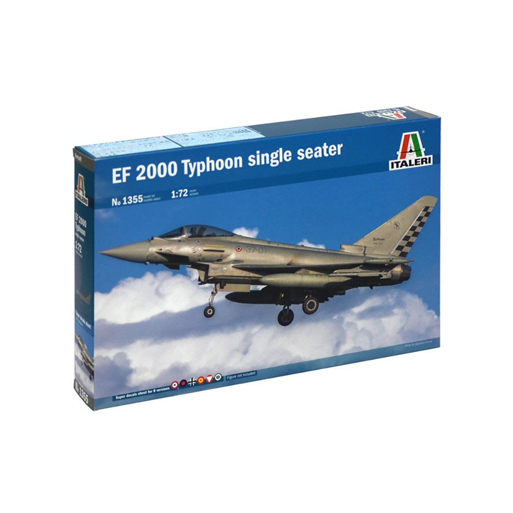 ITALERI 1/72  EF-2000 TYPHOON SINGLE SEATER