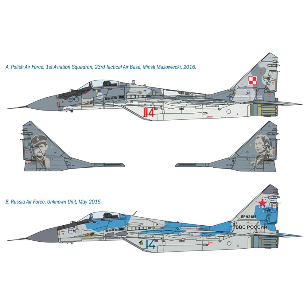 ITALERI 1/72  MIG-29A "FULCRUM"