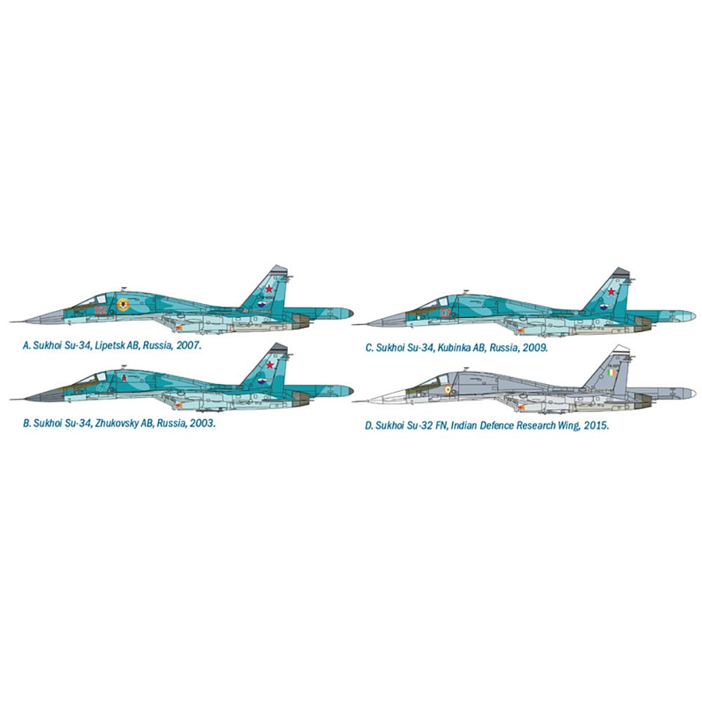 ITALERI 1/72 SUKHOI SU-34/SU-32 FN