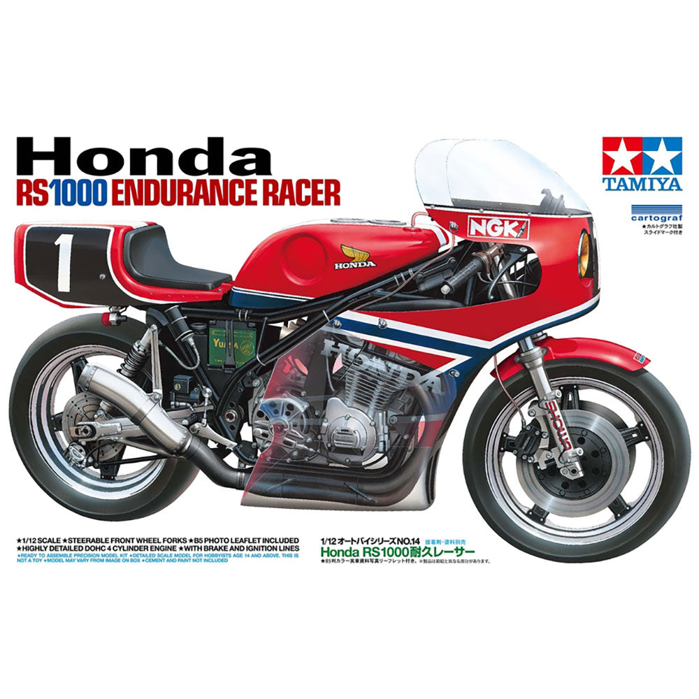 TAMIYA 1/12 HONDA RS1000 ENDURANCE RACER