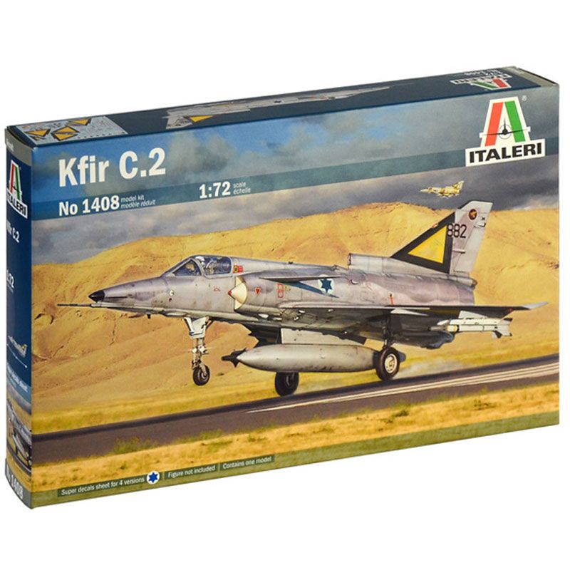 ITALERI 1/72 IAI KFIR C. 2/C.7