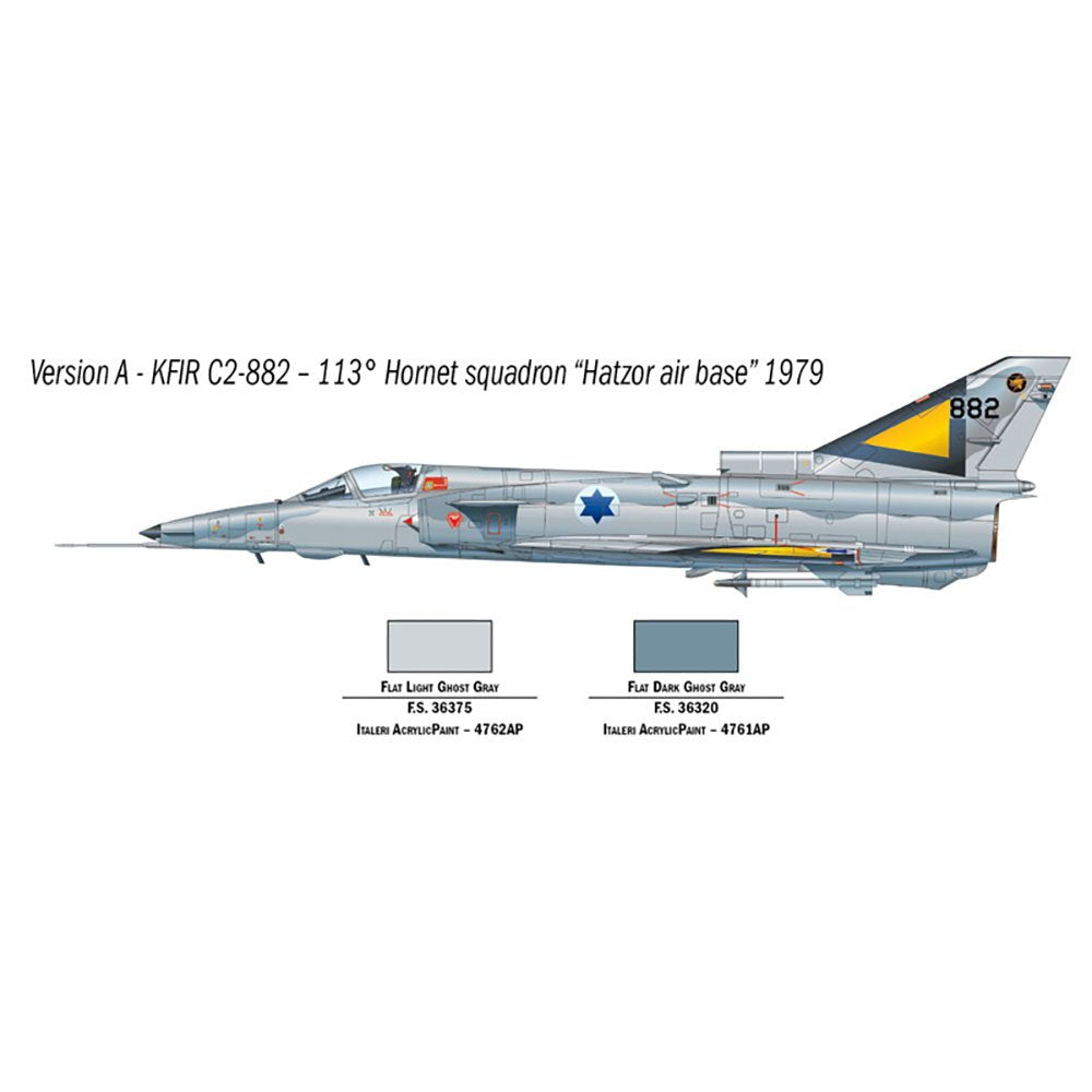 ITALERI 1/72 IAI KFIR C. 2/C.7