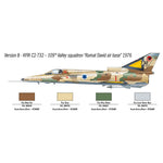 ITALERI 1/72 IAI KFIR C. 2/C.7