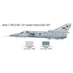 ITALERI 1/72 IAI KFIR C. 2/C.7