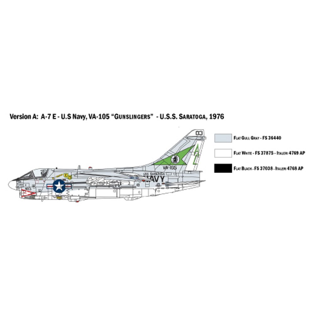 ITALERI 1/72 A-7E CORSAIR II