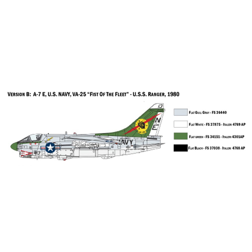 ITALERI 1/72 A-7E CORSAIR II