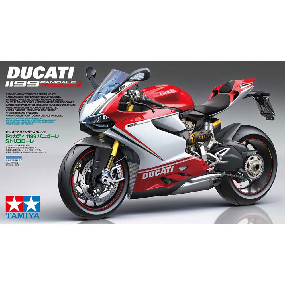 TAMIYA 1/12 DUCATI 1199 PANIGALE S TRICOLORE
