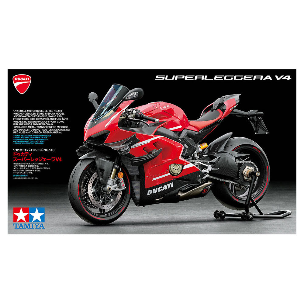 TAMIYA 1/12 DUCATI SUPERLEGGERA V4