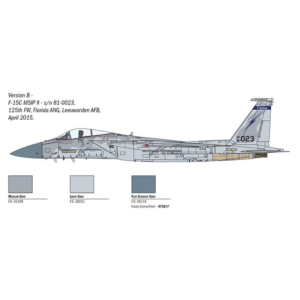 ITALERI 1/72 F-15C EAGLE