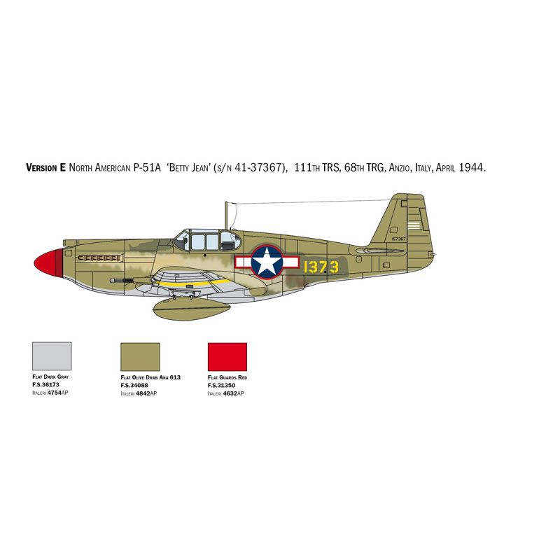 ITALERI 1/72 P-51B