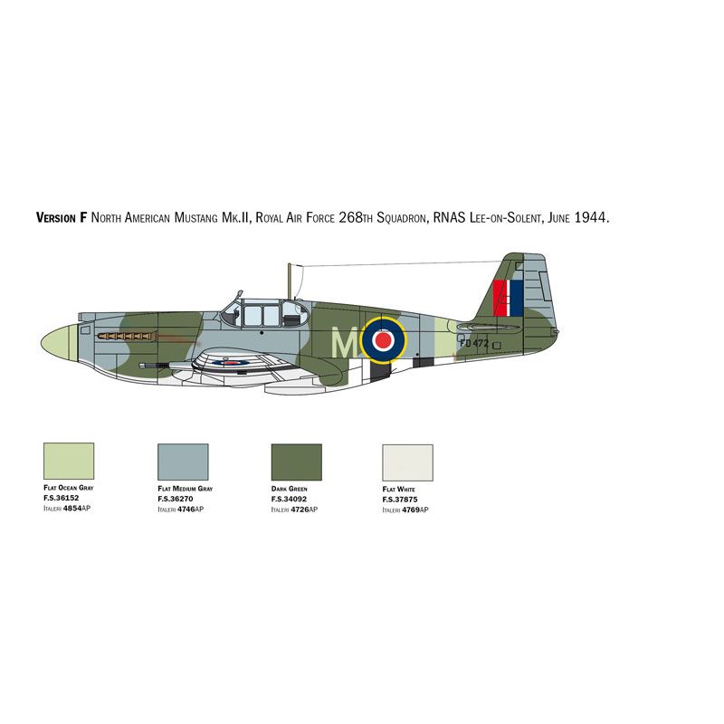 ITALERI 1/72 P-51B
