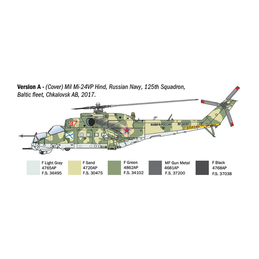ITALERI 1/72 MIL MI-24P / MIL MI-35P