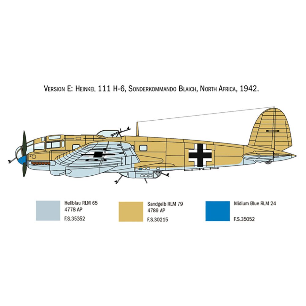 ITALERI 1/72 HE 111 H-6