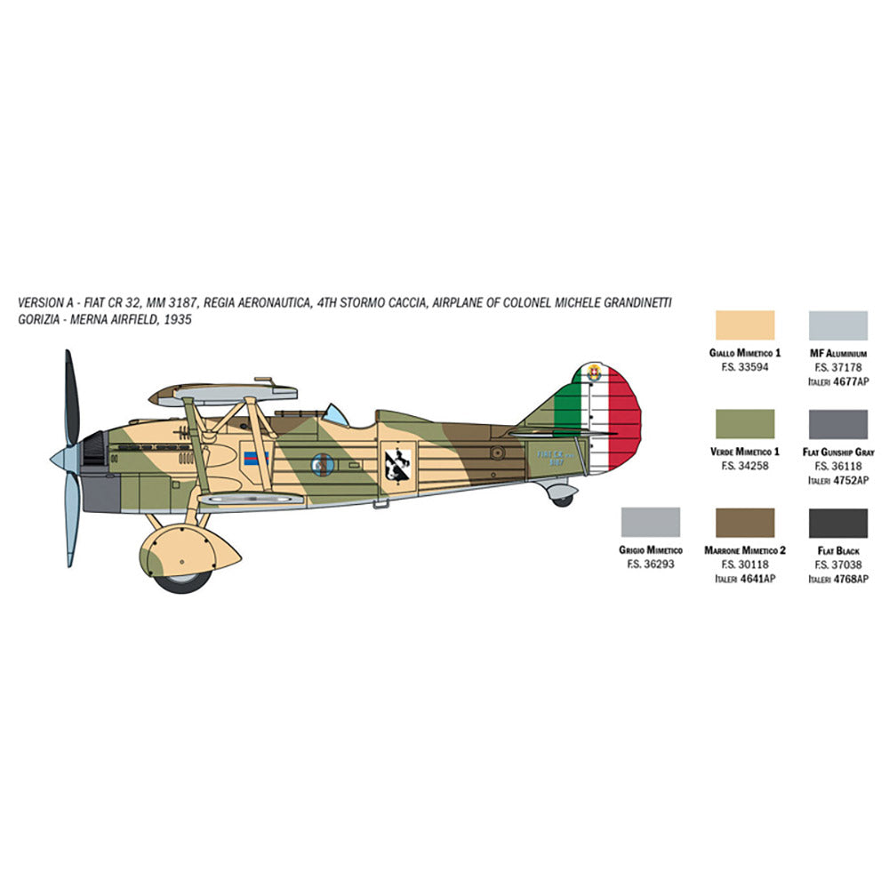 ITALERI 1/72 CR.32 FRECCIA