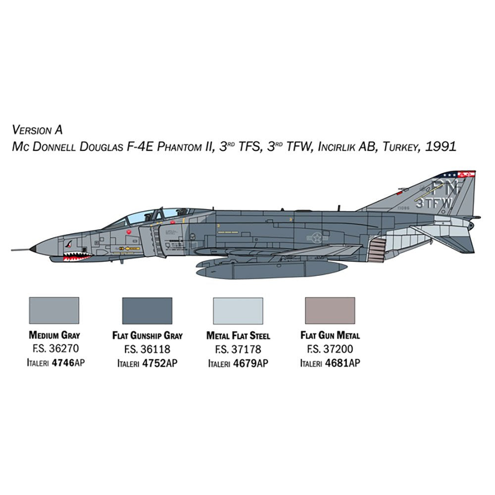 ITALERI 1/72 F-4E/F PHANTOM